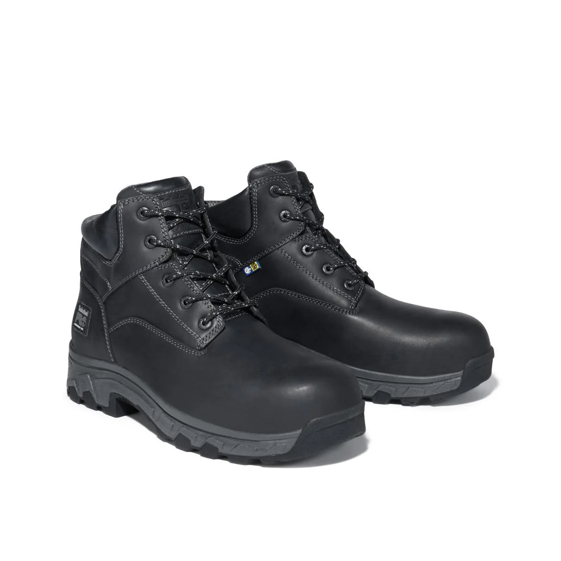 Workstead 6 Inch Composite-Toe Work Boot Black - Image 8