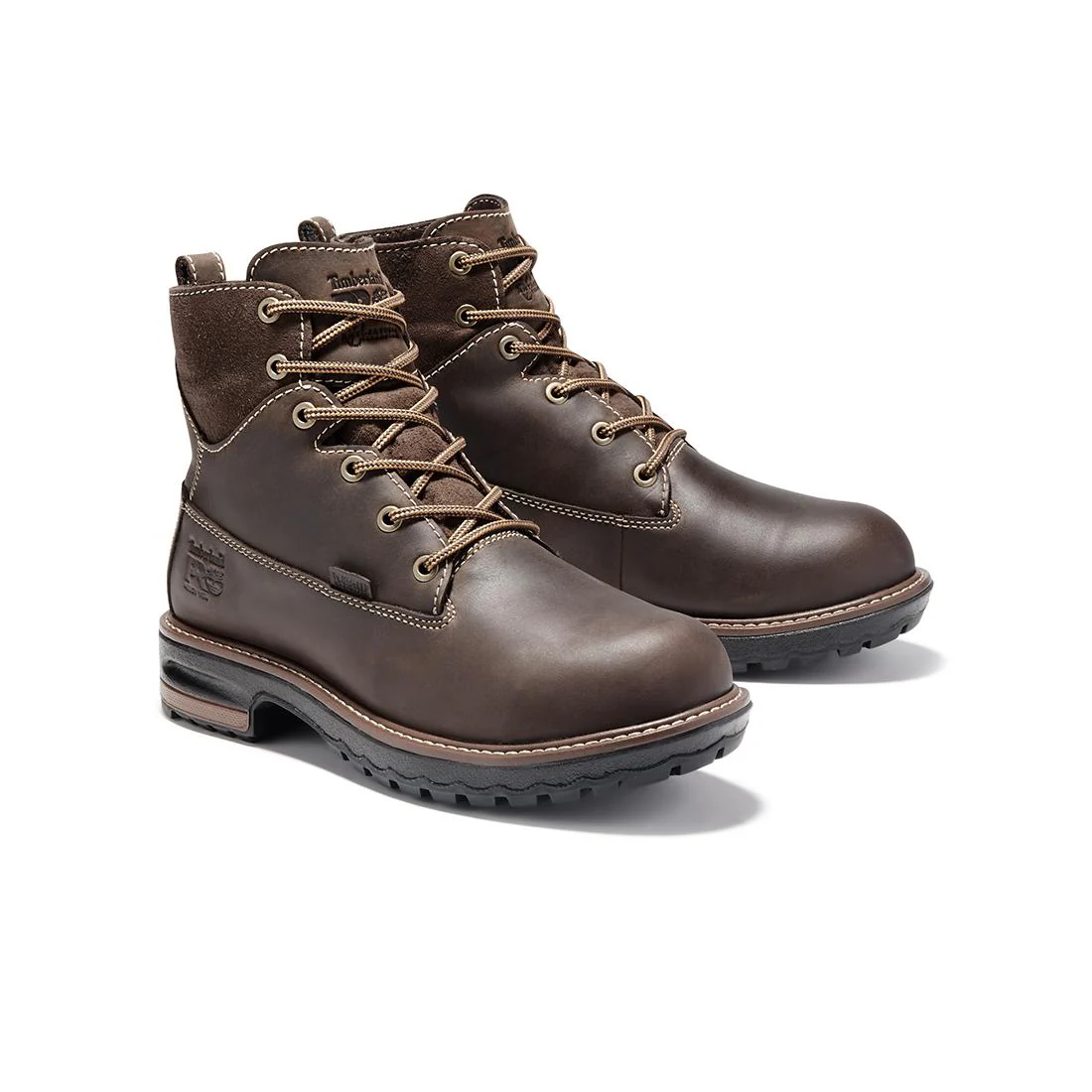 Women's Hightower 6-Inch Waterproof Alloy-Toe Work Boot Brown Turkish - Image 6