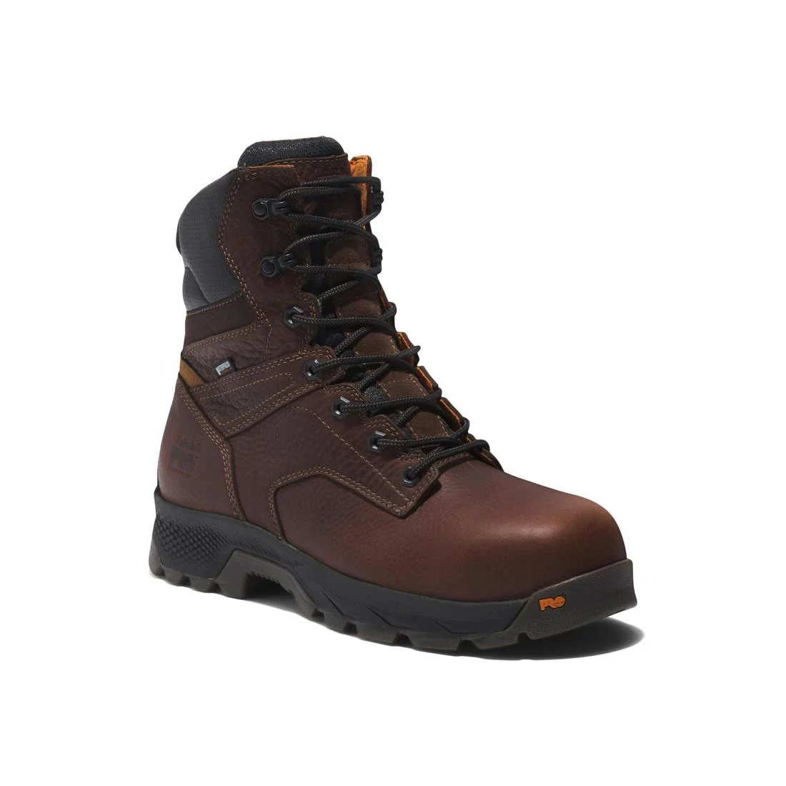 Titan Ev 8 Inch Composite-Toe Waterproof Work Boot Brown - Image 2