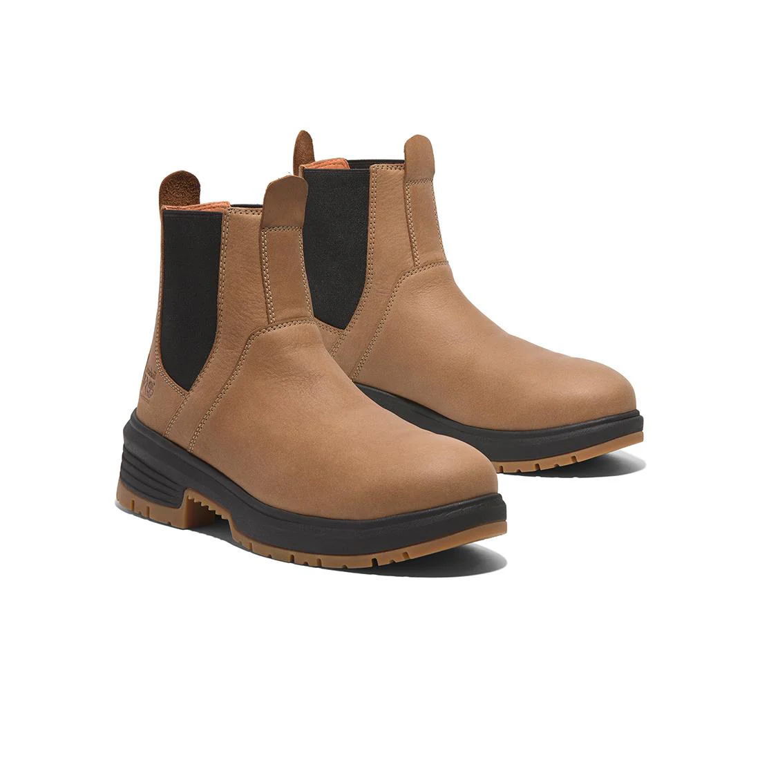Women's Birchline Composite-Toe Chelsea Boot Full Grain Light Brown - Image 6