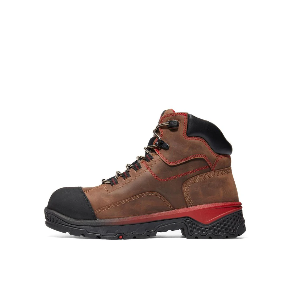 Bosshog 6 Inch Composite-Toe Waterproof PR Work Boot Red Brown - Image 10