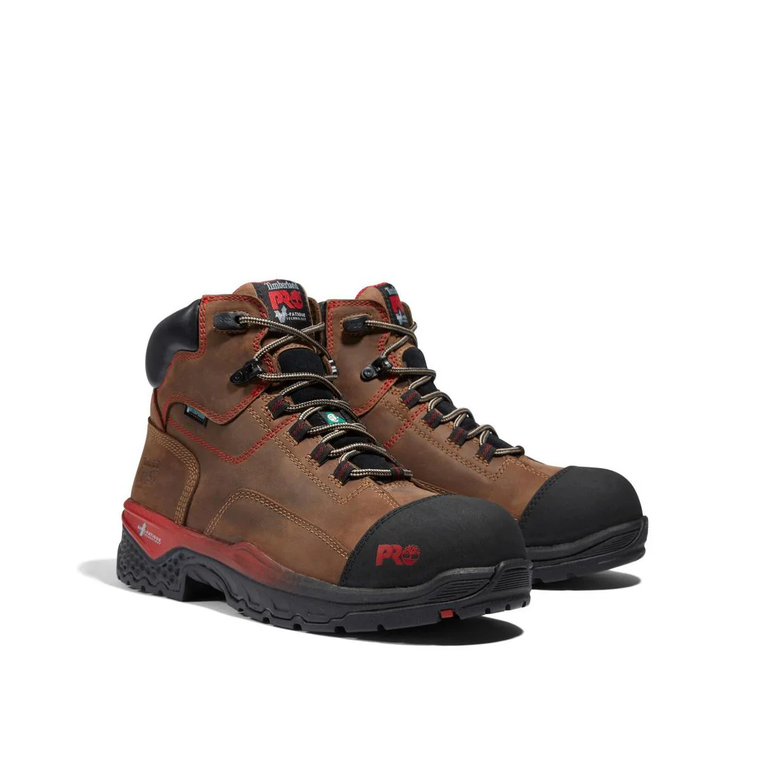 Bosshog 6 Inch Composite-Toe Waterproof PR Work Boot Red Brown - Image 9