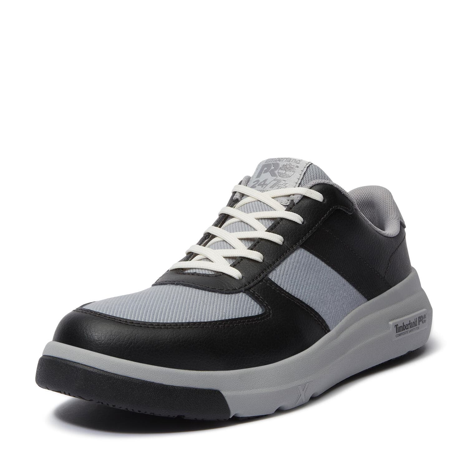 Bridgeport Composite Toe Work Shoes Brown and Black - Image 4