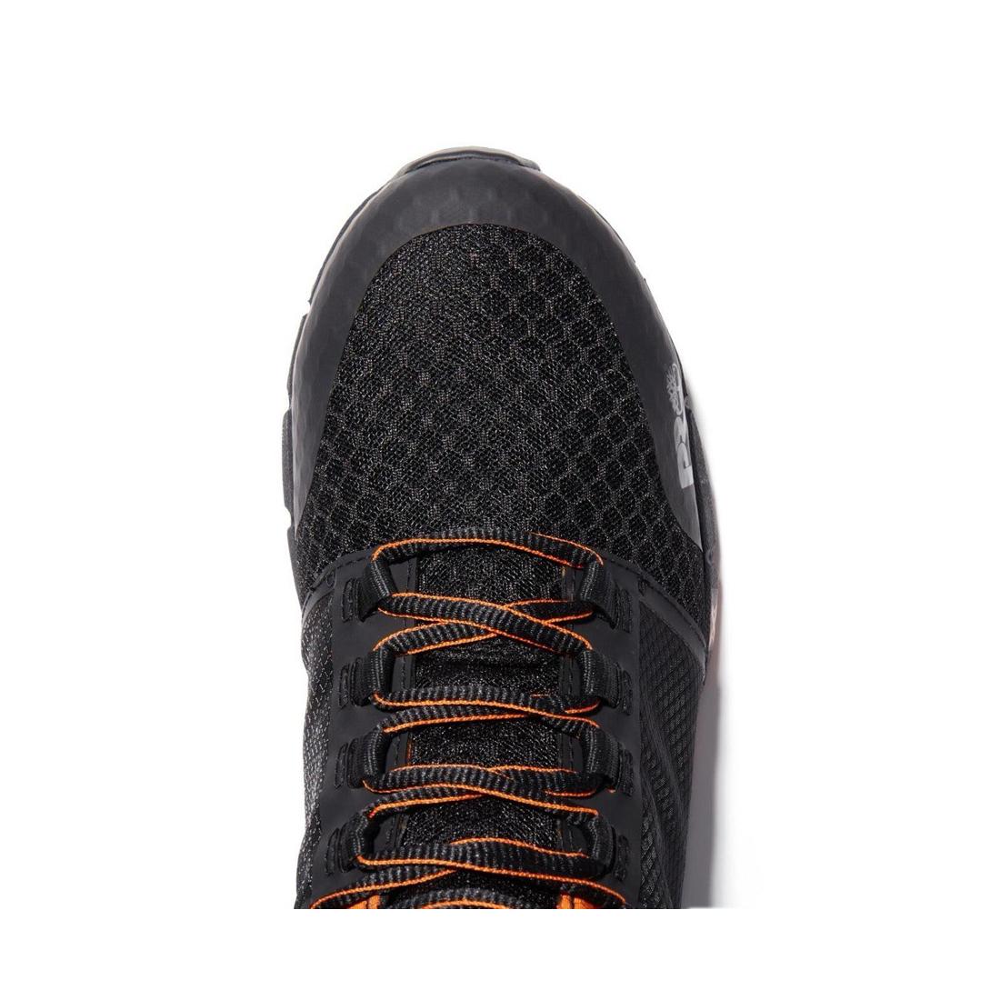 Radius Composite-Toe Work Boot Black/Orange - Image 4