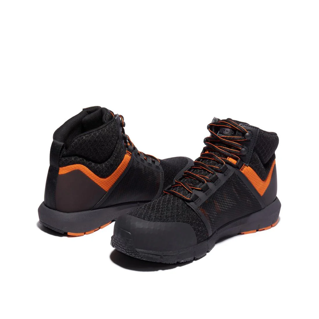 Radius Composite-Toe Work Boot Black/Orange - Image 5