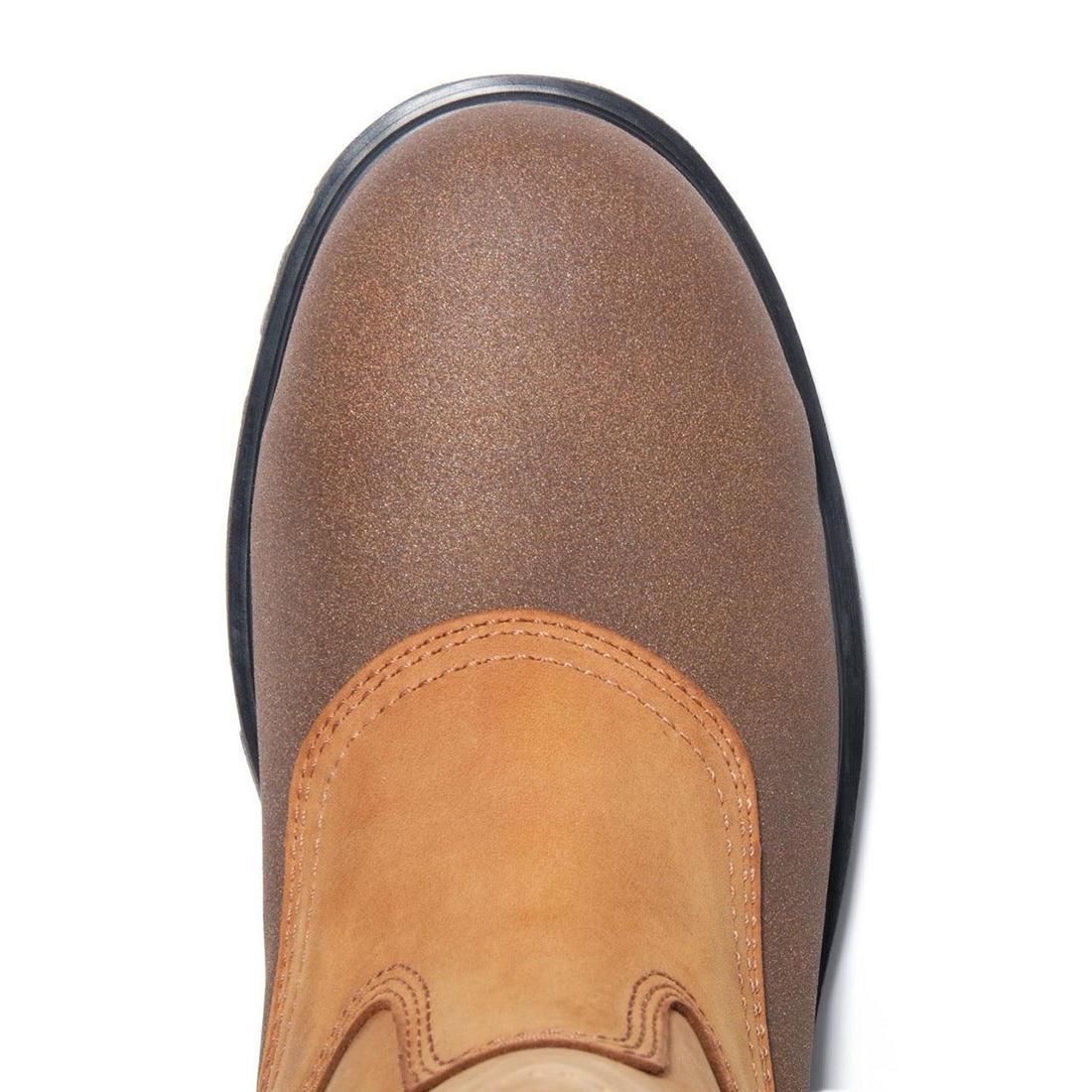 Rigmaster Steel-Toe Waterproof Pull-On Work Boot Brown - Image 2
