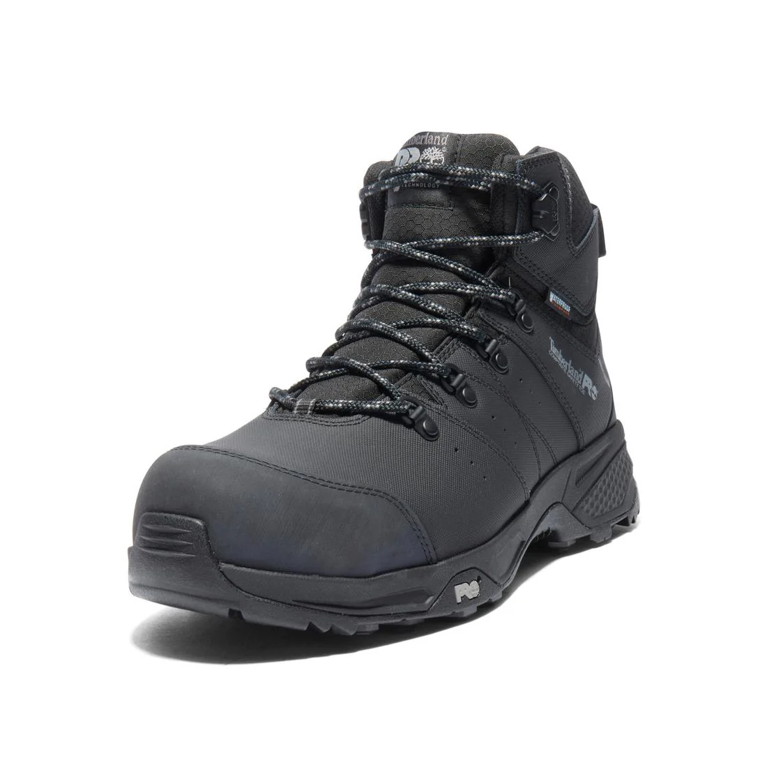 Switchback 6 Inch Composite-Toe Waterproof PR Work Boot Black - Image 6