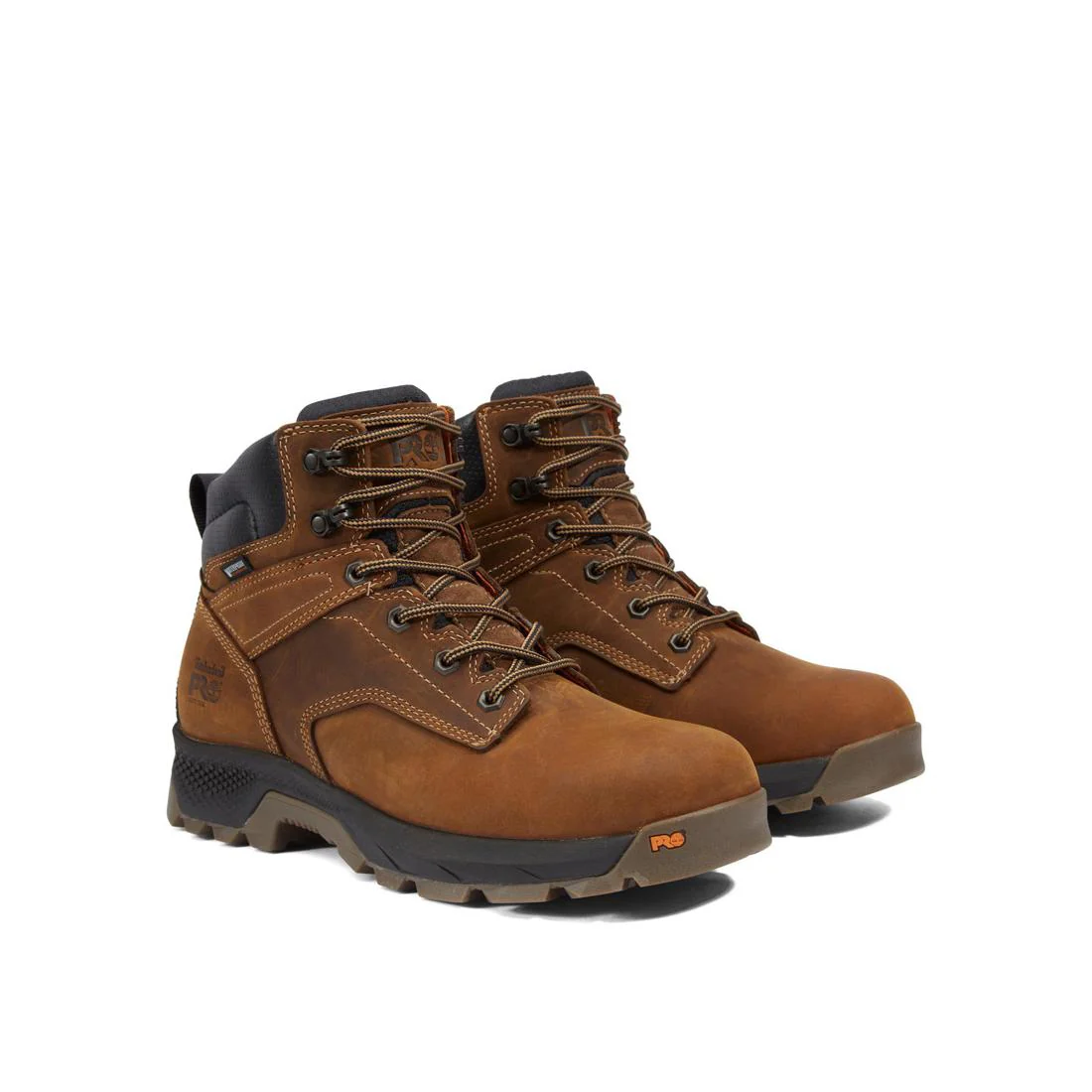Titan EV 6 Inch Soft-Toe Waterproof Work Boot Brown - Image 8