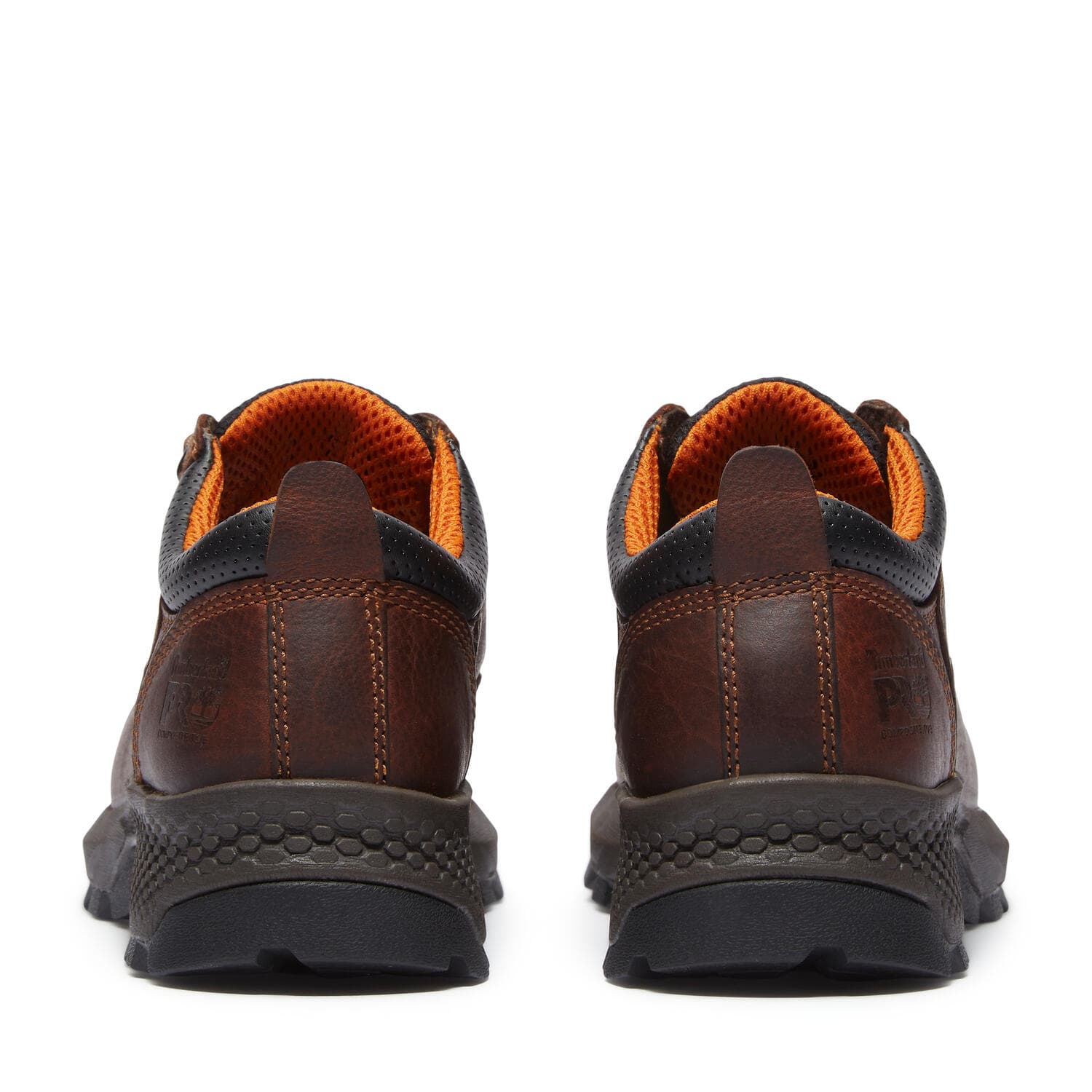 Women's Titan EV OX Composite Toe Work Shoes Brown - Image 5
