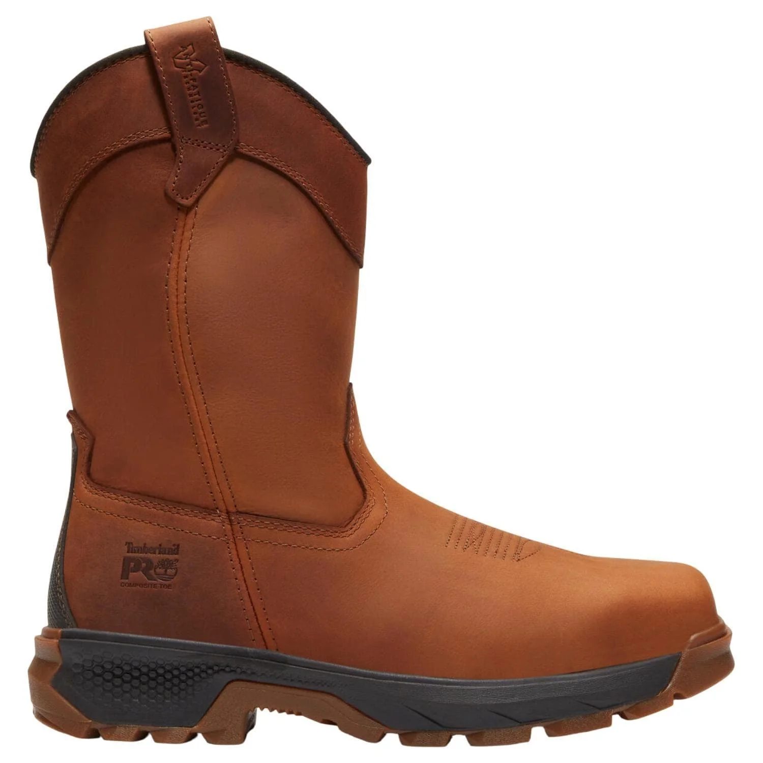 Titan EV Composite Toe Pull On Work Boots Brown