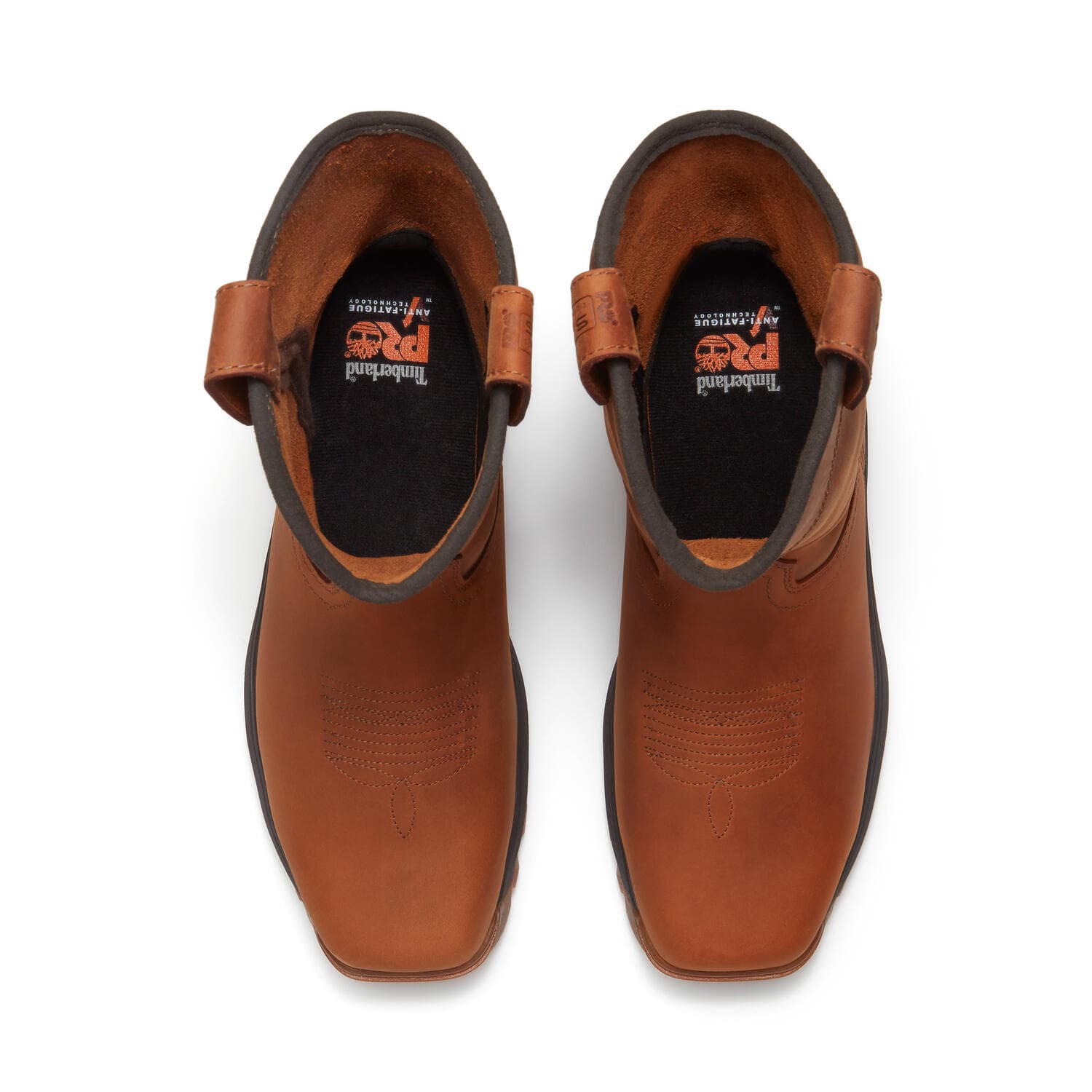Titan EV Composite Toe Pull On Work Boots Brown - Image 6