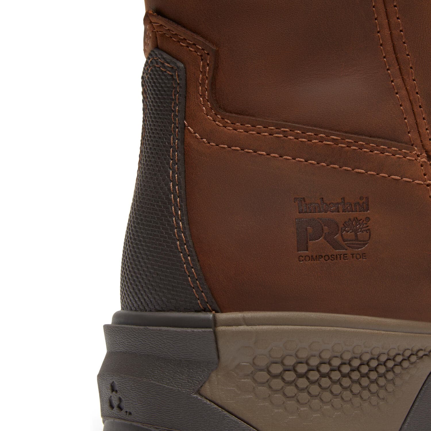 Titan EV Composite Toe Waterproof Pull On Work Boots Brown - Image 8
