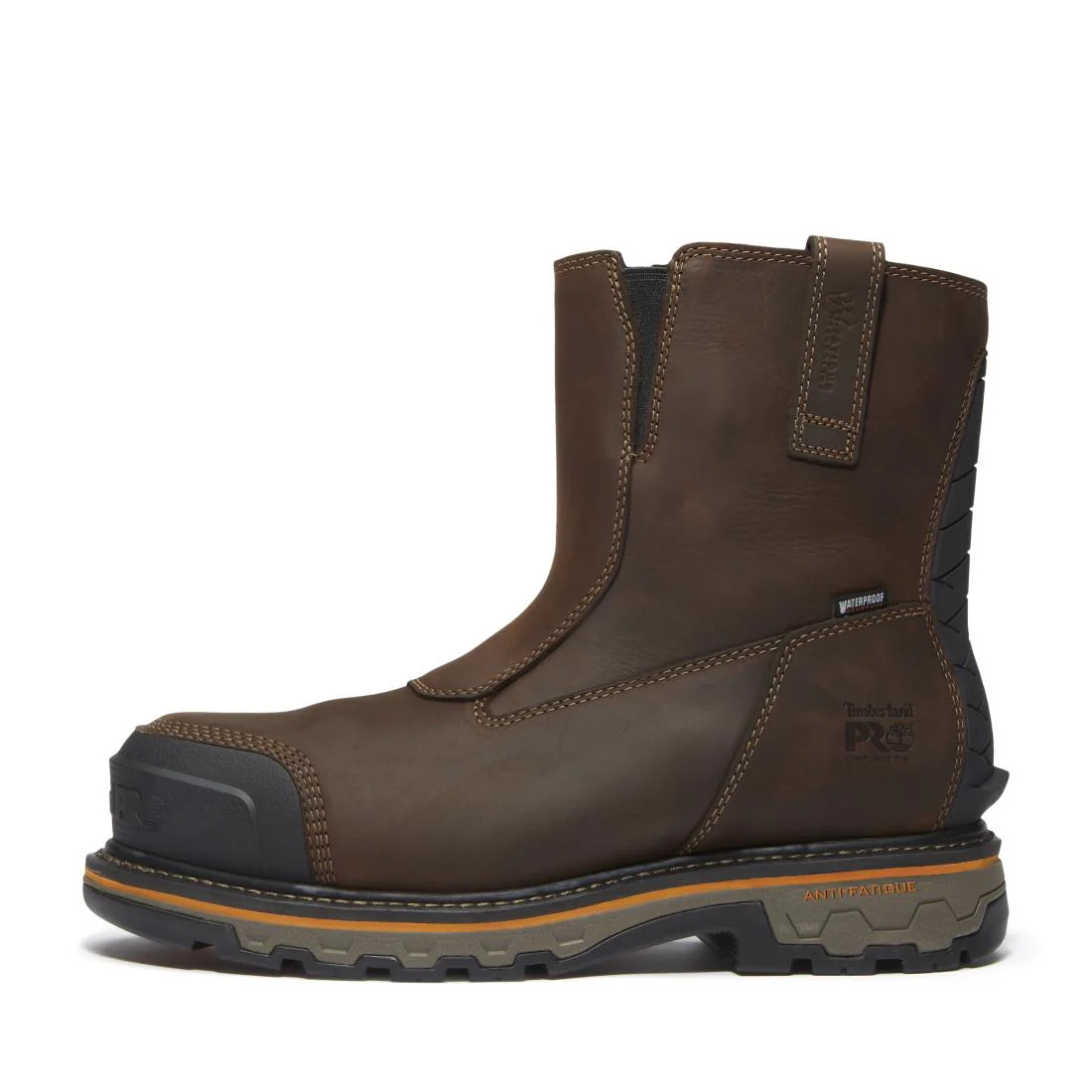 True Grit Composite Toe Waterproof Chelsea Work Boot Dark Brown - Image 7