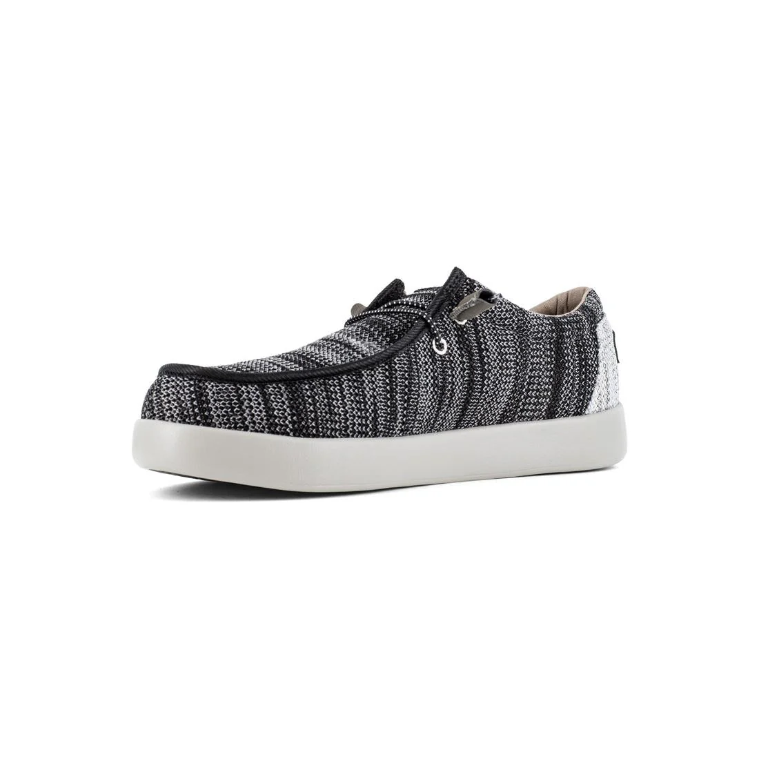 Chill Composite-Toe Casual Work Shoe Black/White - Image 5