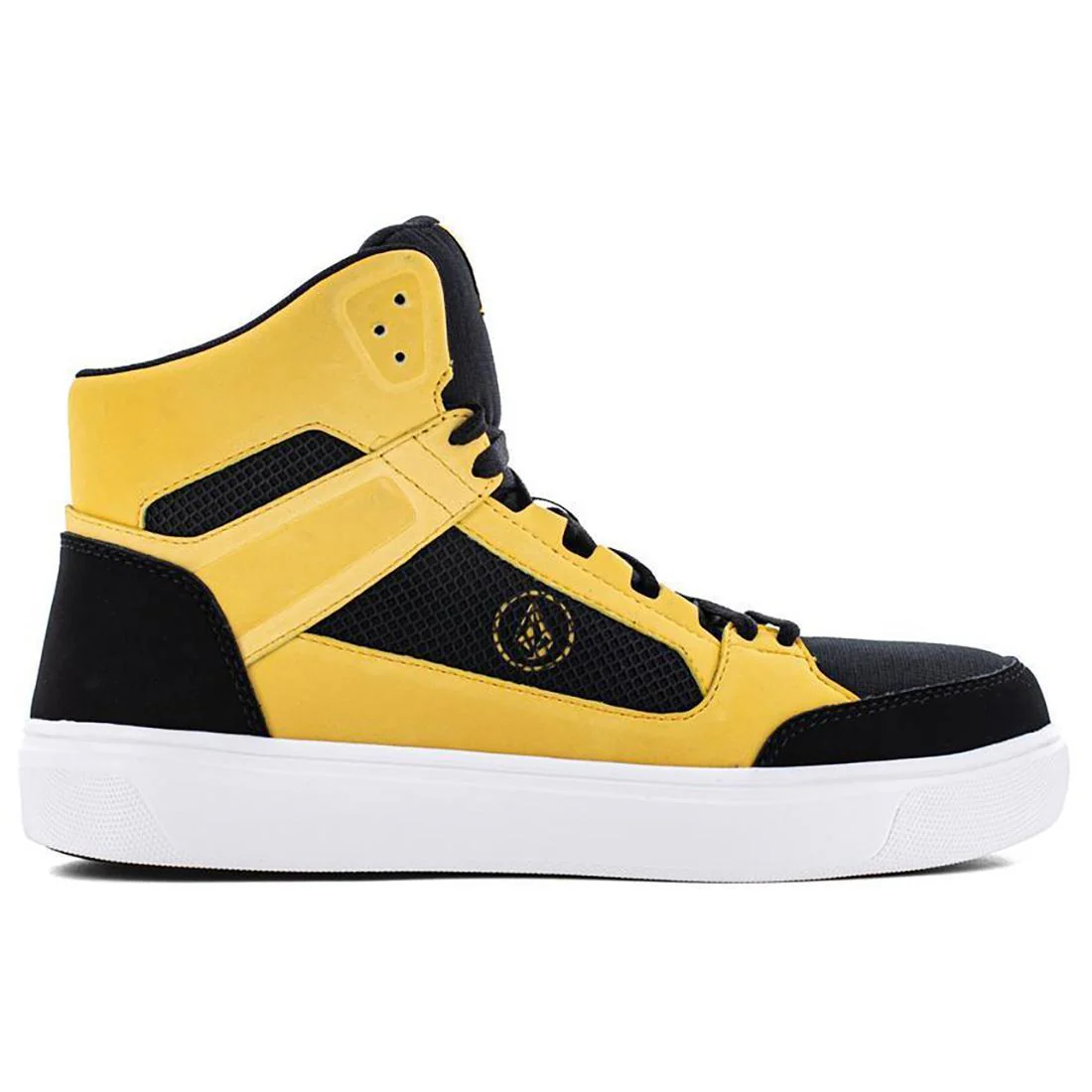 Evolve Composite-Toe High Top Work Boot Black/Yellow