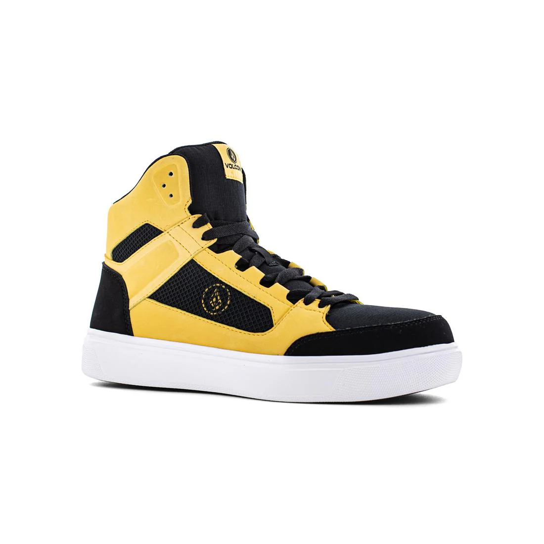 Evolve Composite-Toe High Top Work Boot Black/Yellow - Image 2