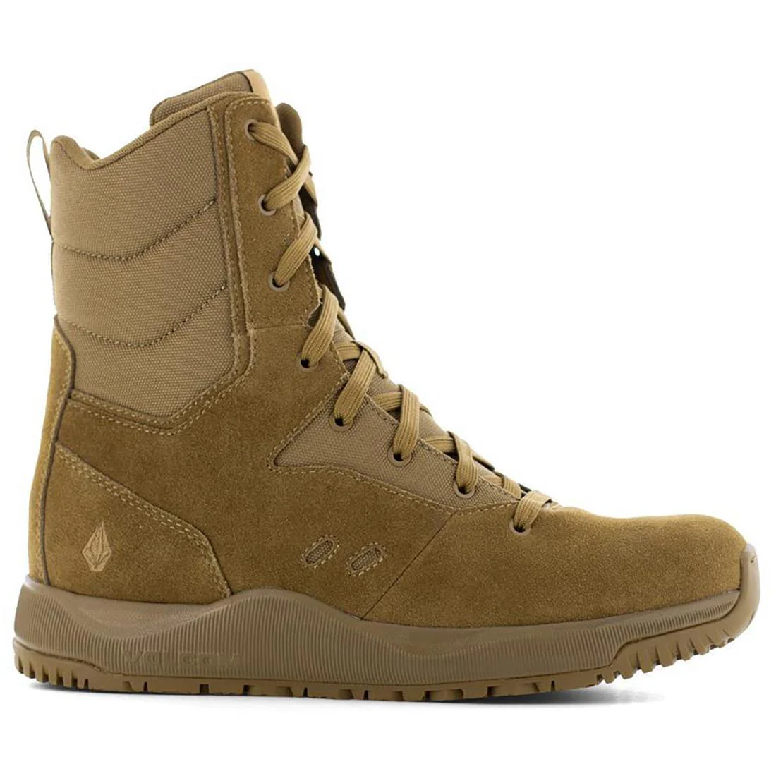 Military 8 Inch Composite-Toe Waterproof Work Boot Tan
