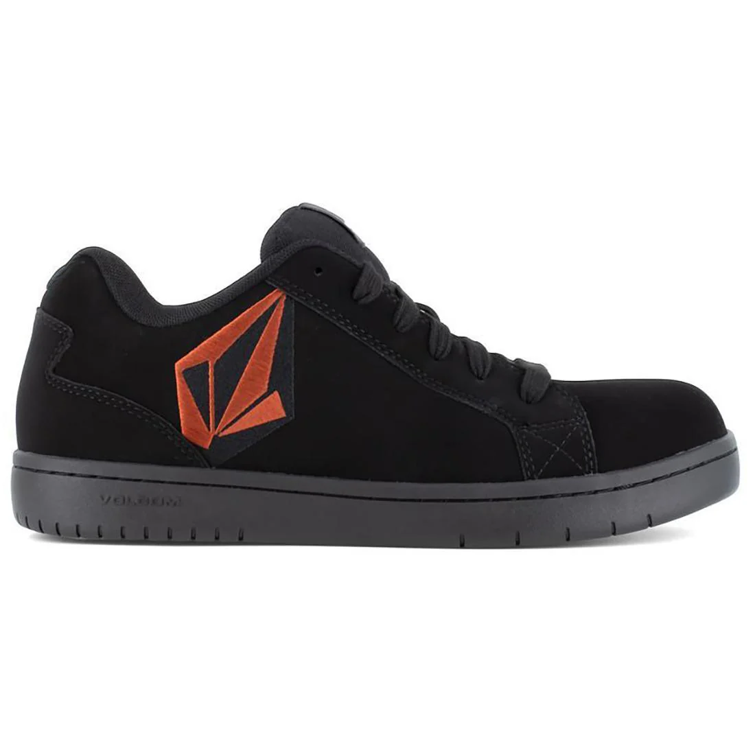 Stone Composite-Toe Slip Resistant Shoe Black/Red