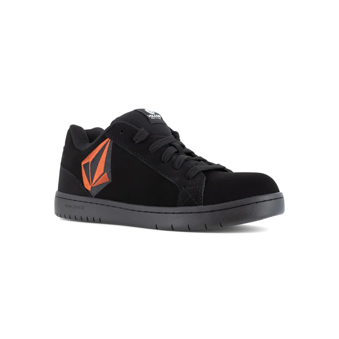 Stone Composite-Toe Slip Resistant Shoe Black/Red - Image 2