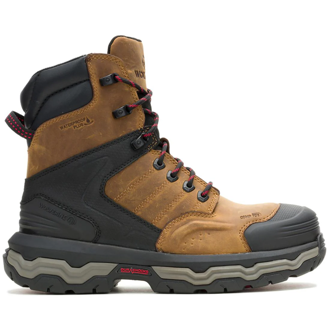 Alpha Infinity 8" WP CarbonMax Work Boot Dark Tan