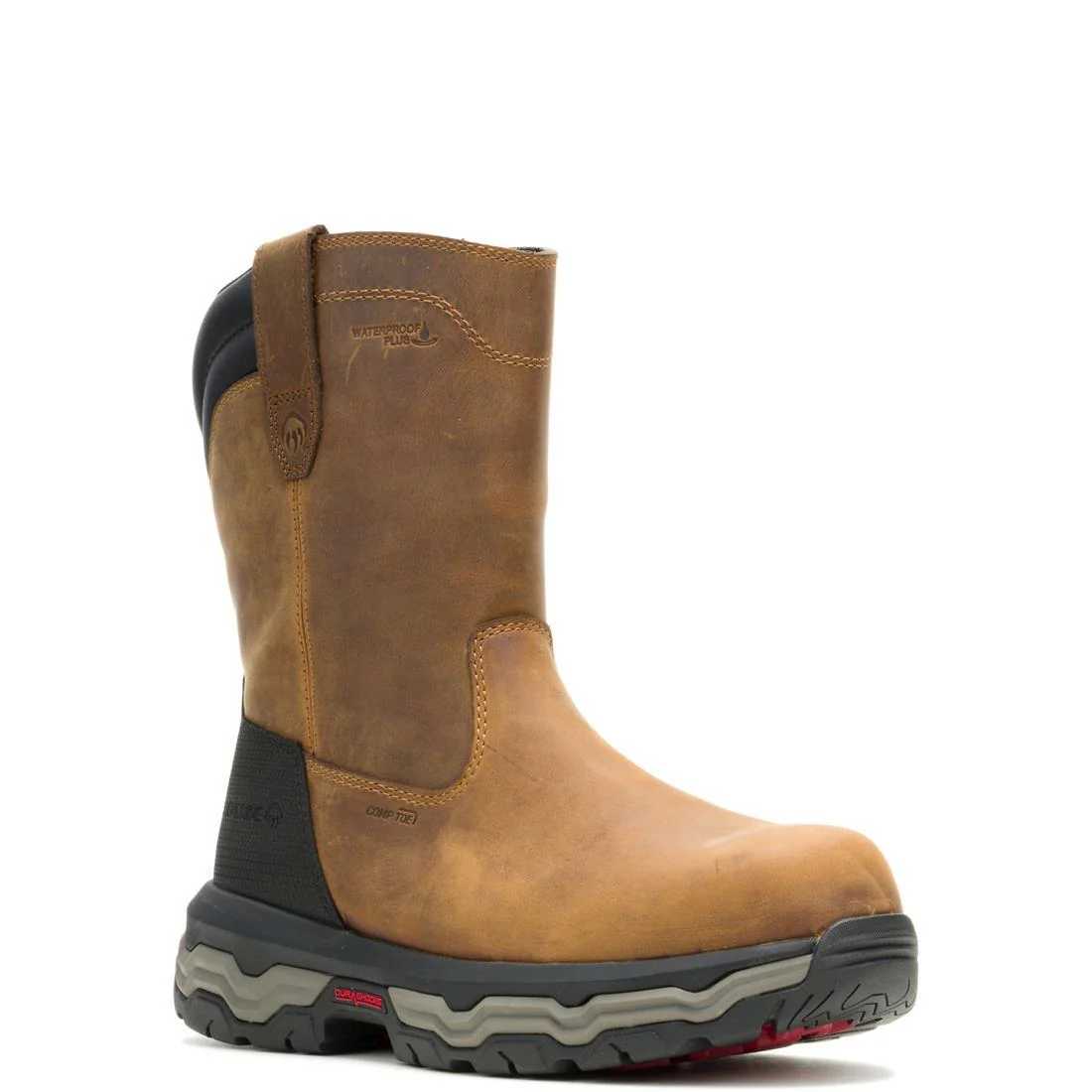 Alpha Infinity WP CarbonMax Waterproof Pull-On Work Boot Dark Coffee - Image 2