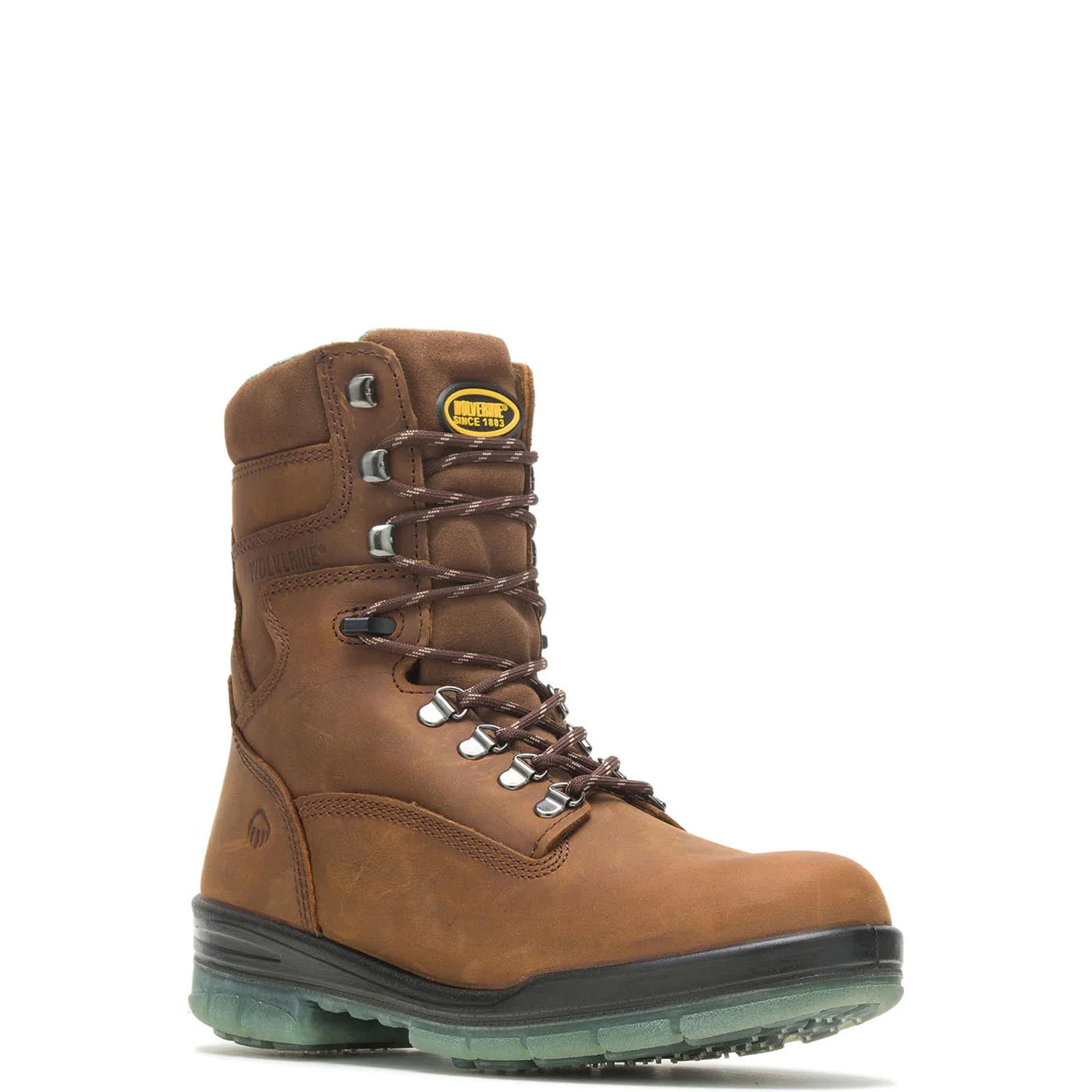 I-90 DuraShocks® Waterproof Insulated 8" Soft Toe Work Boot – Brown - Image 2