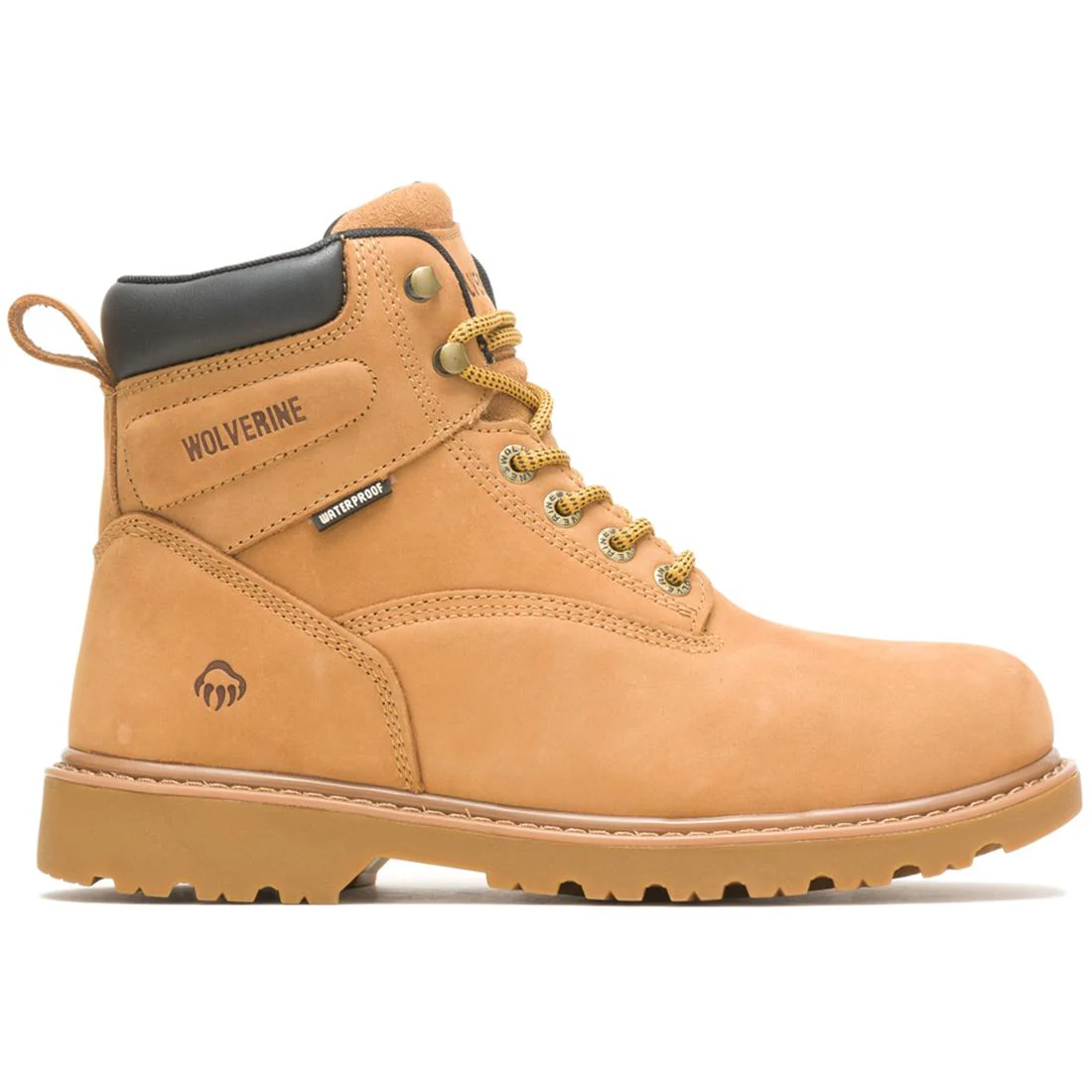 Floorhand Waterproof 6" Work Boot Wheat