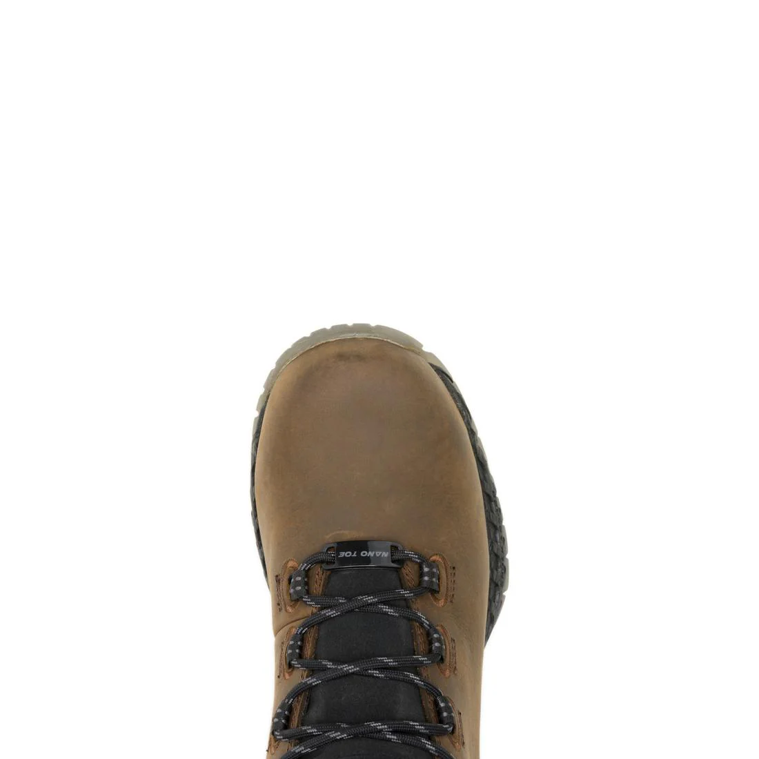I-90 Rush Max Waterproof Soft-Toe Work Boot Dark Coffee - Image 4