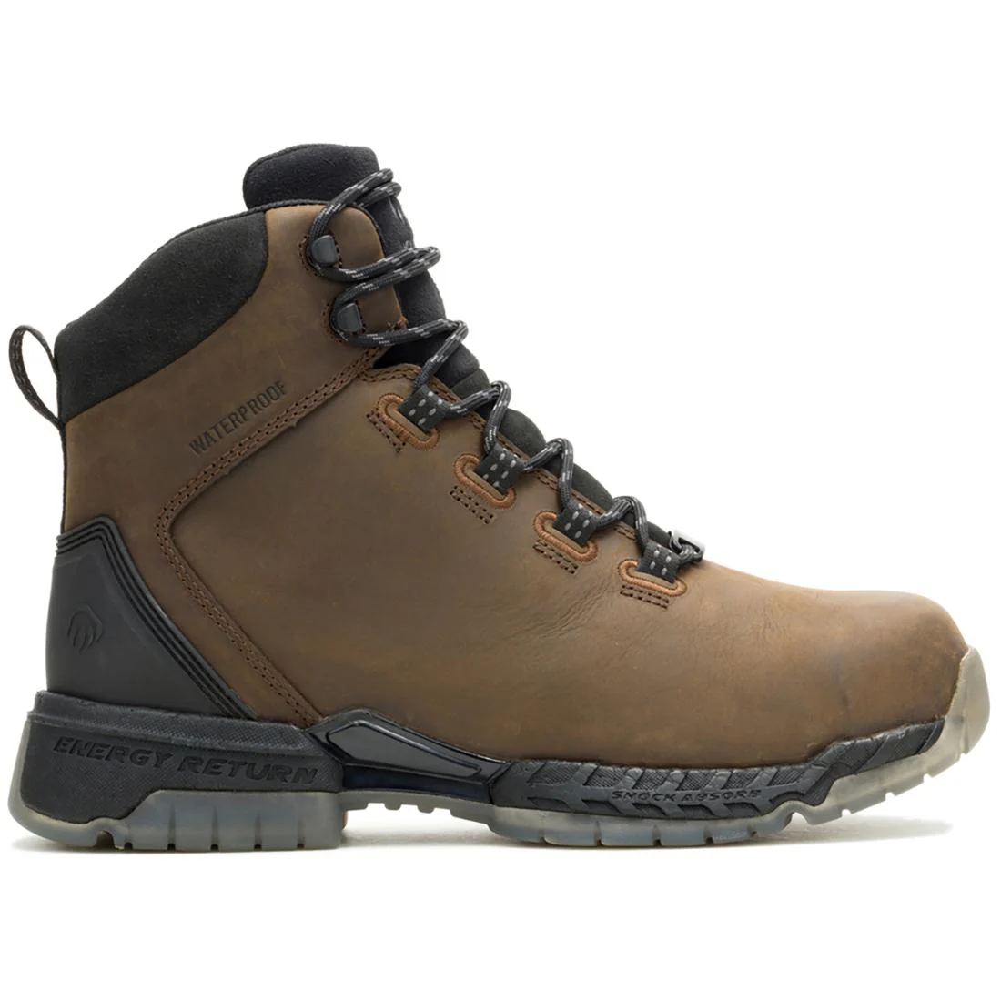 I-90 Rush Max Waterproof CarbonMax Work Boot Dark Coffee