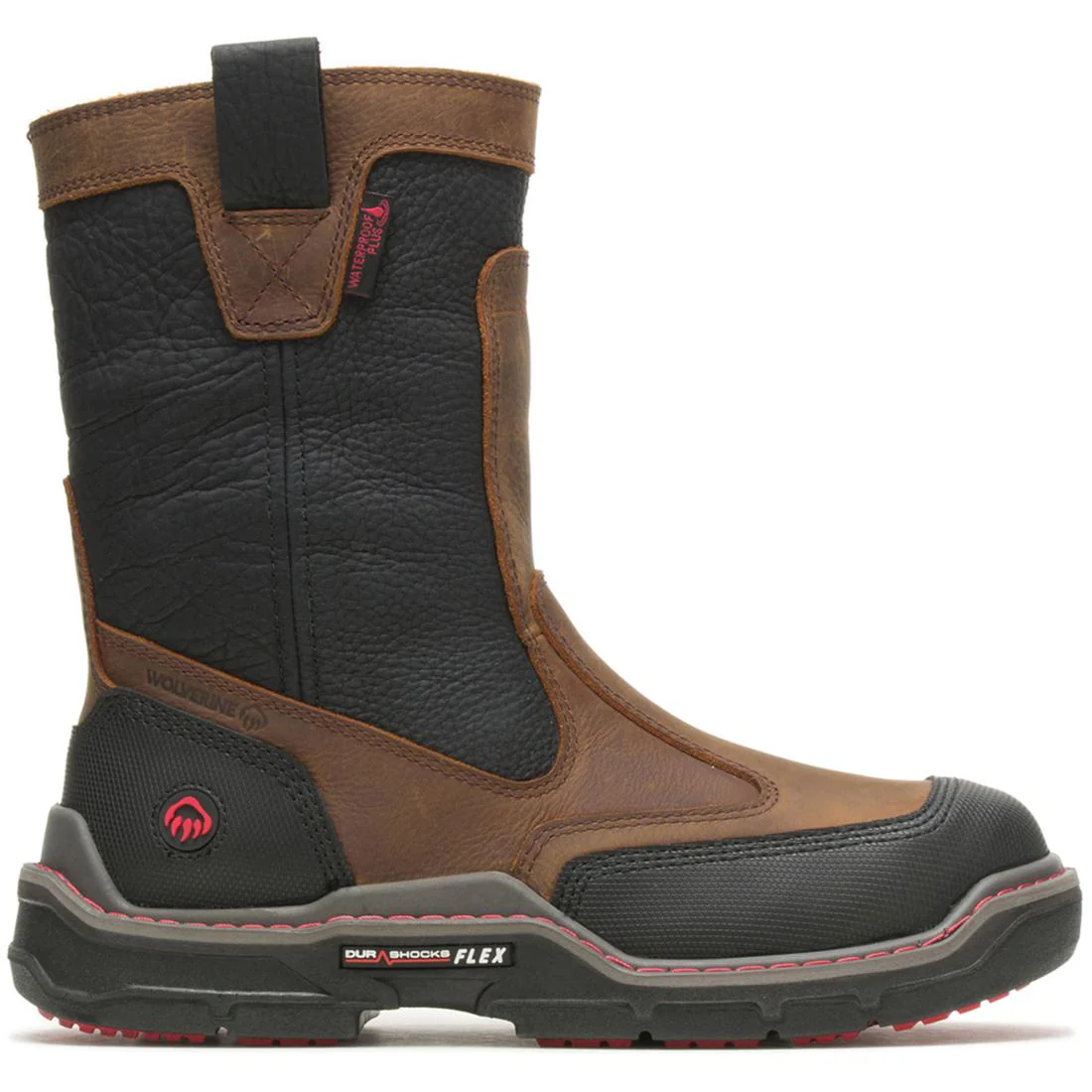 Raider DuraShocks® Heavy Duty CarbonMax® Pull-On Wellington Work Boot