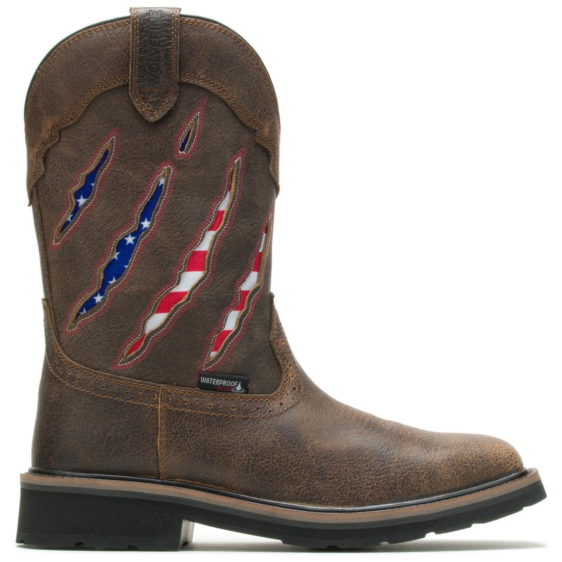 Rancher Claw Steel-Toe Waterproof Pull-On Wellington Work Boot