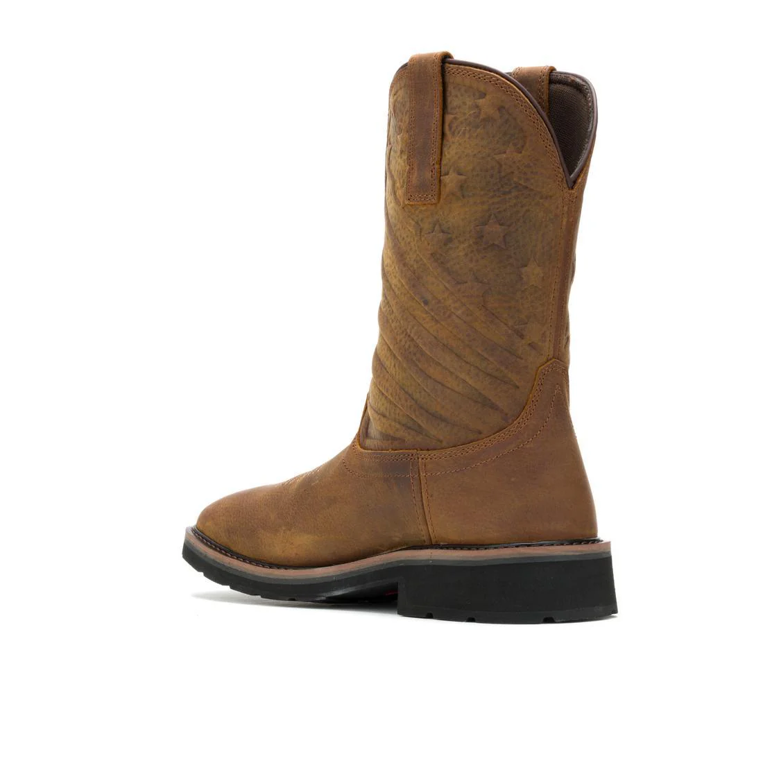 Rancher Flag LX Soft-Toe Pull-On Wellington WP Work Boot Sudan Brown - Image 4