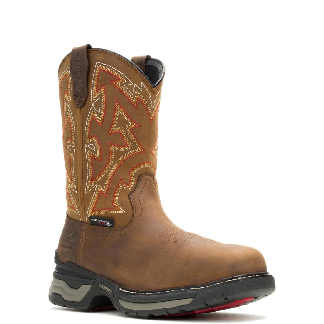 Rancher Infnty WP CarbonMax Pull-On Work Boot Dark Tan - Image 2