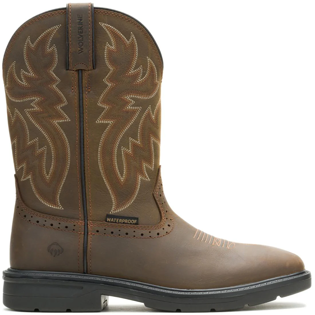 Rancher Level WP Soft-Toe Pull-On Work Boot Dark Coffee