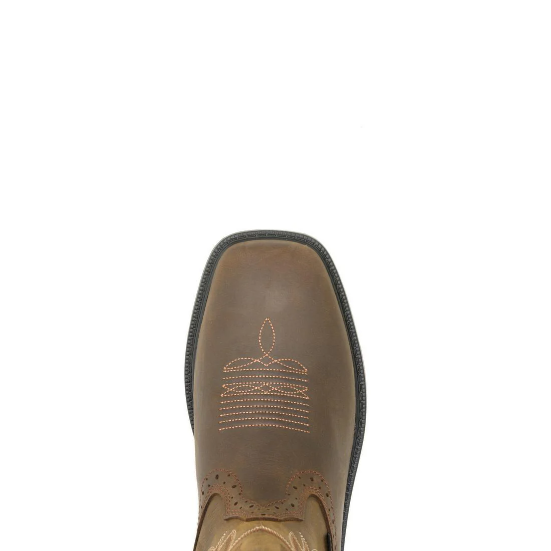 Rancher Level WP Soft-Toe Pull-On Work Boot Dark Coffee - Image 4