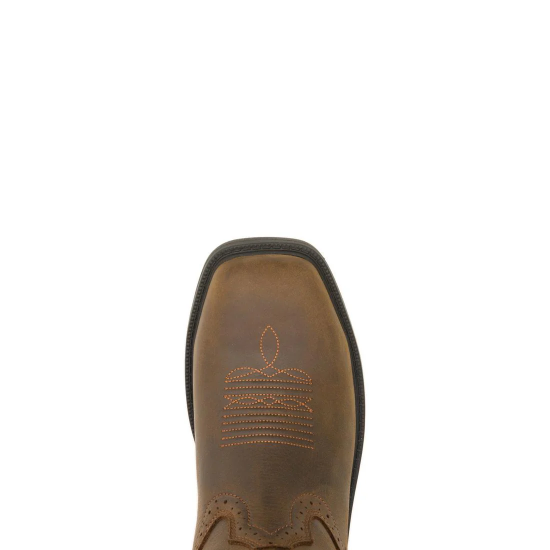 Rancher Level WP Steel-Toe Pull-On Wellington Work Boot Dark Coffee - Image 4