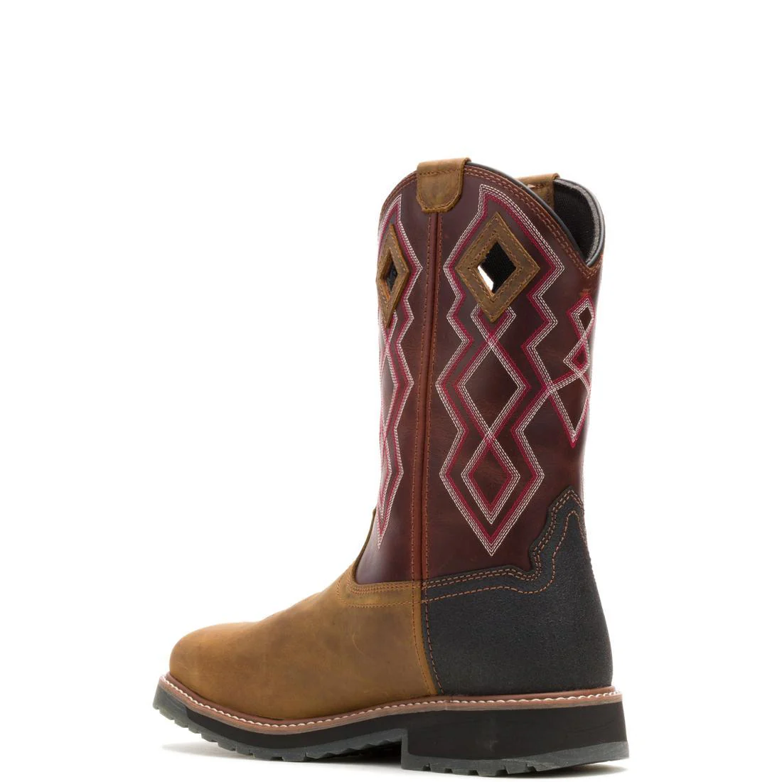 Rancher Pro Hyprest WP Nano-Toe Pull-On Wellington Work Boot Rust - Image 5