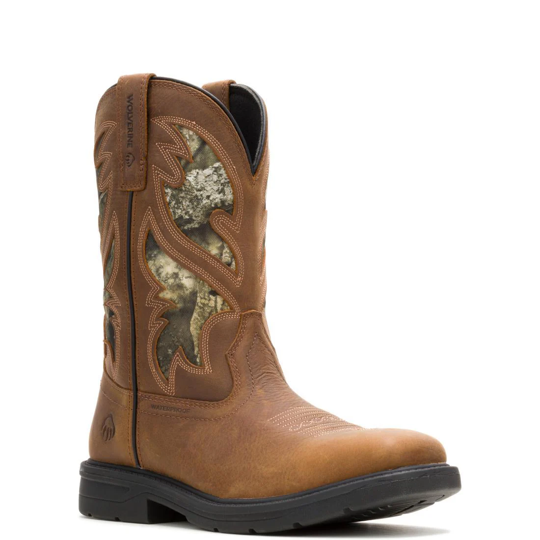Rancher Camo WP Steel-Toe Pull-On Work Boot Camo - Image 2
