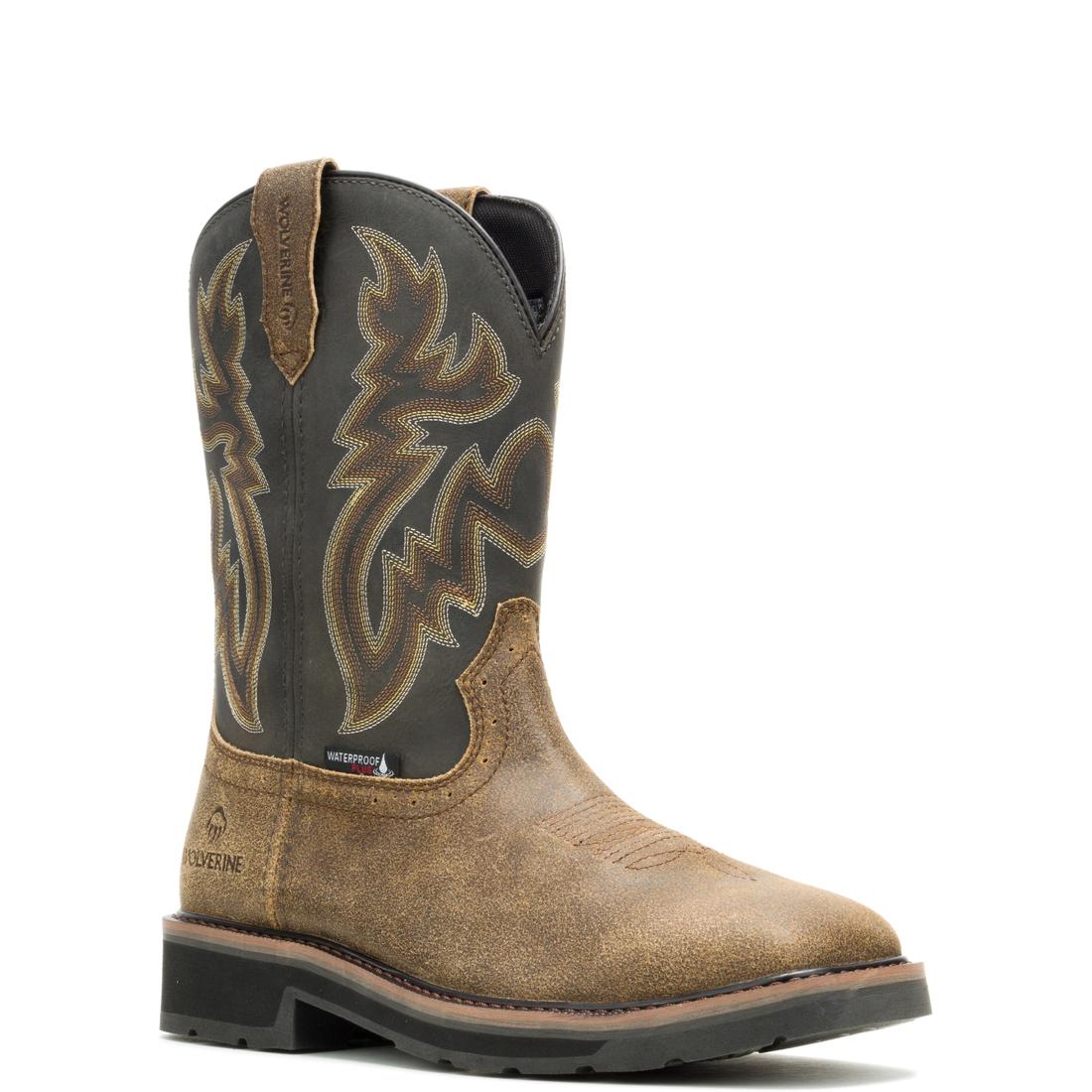 Rancher Wing WP Steel-Toe Pull-On Work Boot Black - Image 2