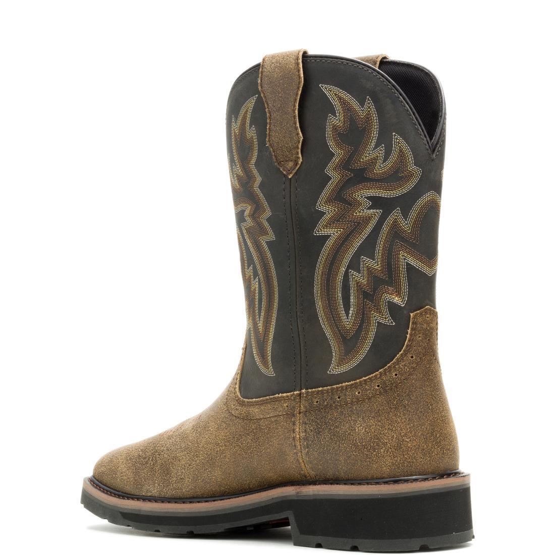 Rancher Wing WP Steel-Toe Pull-On Work Boot Black - Image 5