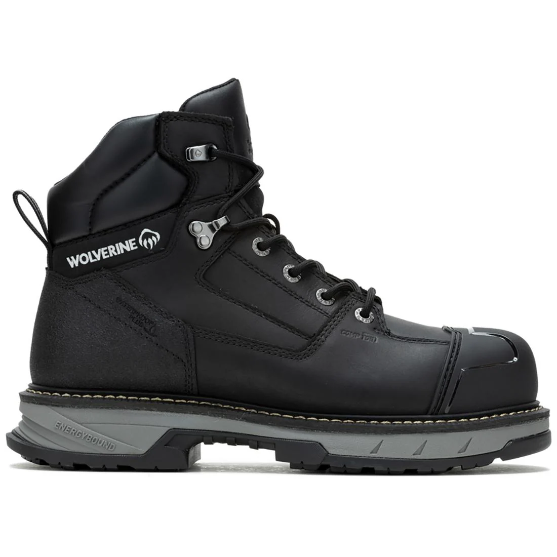 ReForce EnergyBound™ Heavy-Duty 6" Waterproof CarbonMax® Work Boot – Black