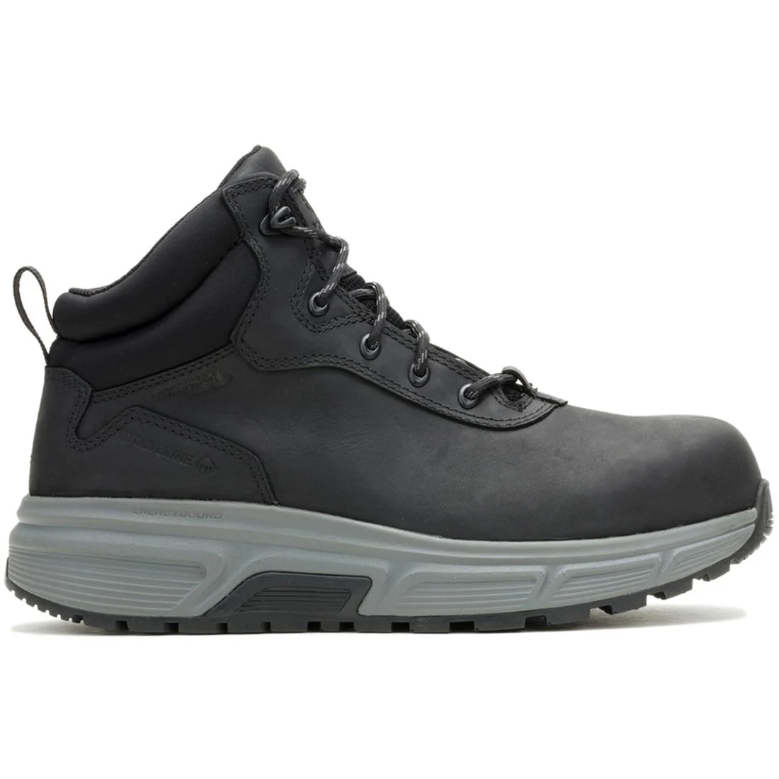 Ride Wedge EnergyBound 6" WP CarbonMax Work Boot Black