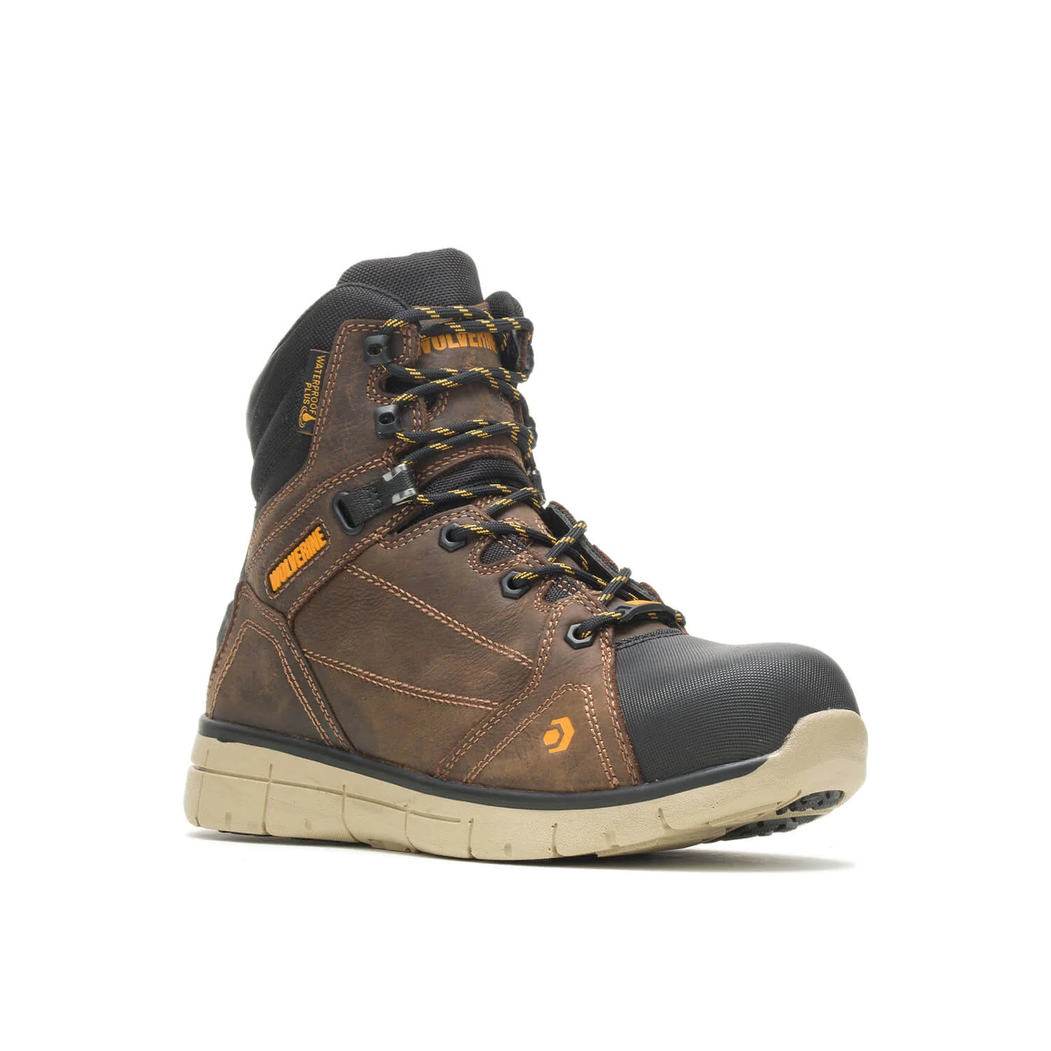 Rigger Waterproof CarbonMax Work Boot Brown - Image 2