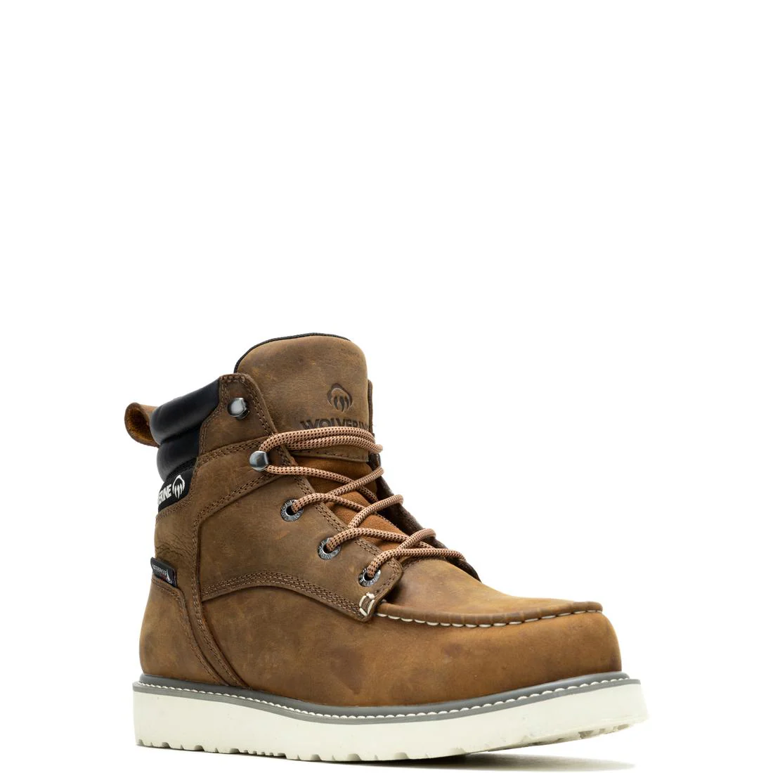 Trade Wedge Moc-Toe 6" Soft-Toe Work Boot Sudan Brown - Image 2