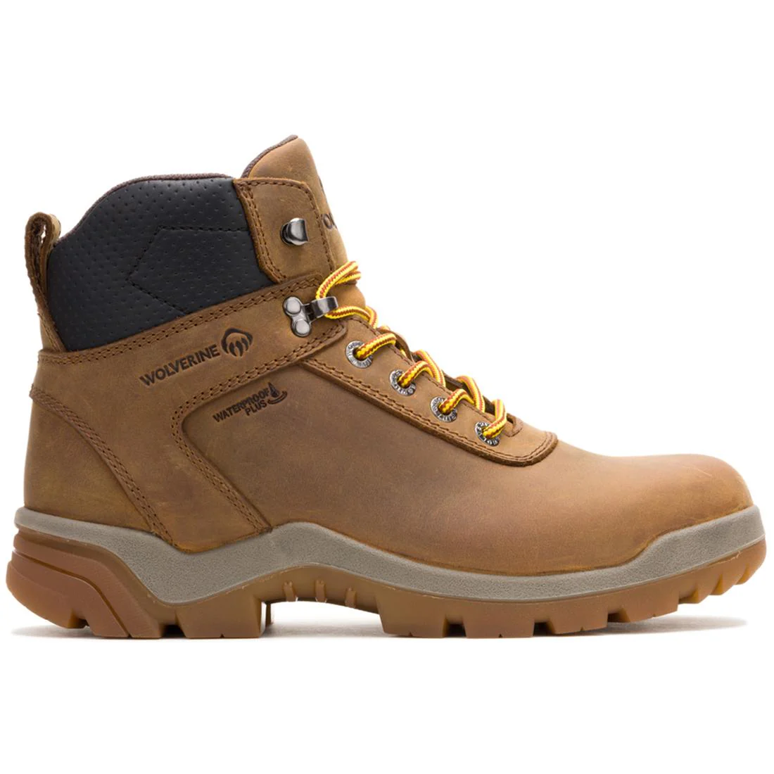 Vantage Hyprest 6" WP Soft-Toe Work Boot Dark Tan