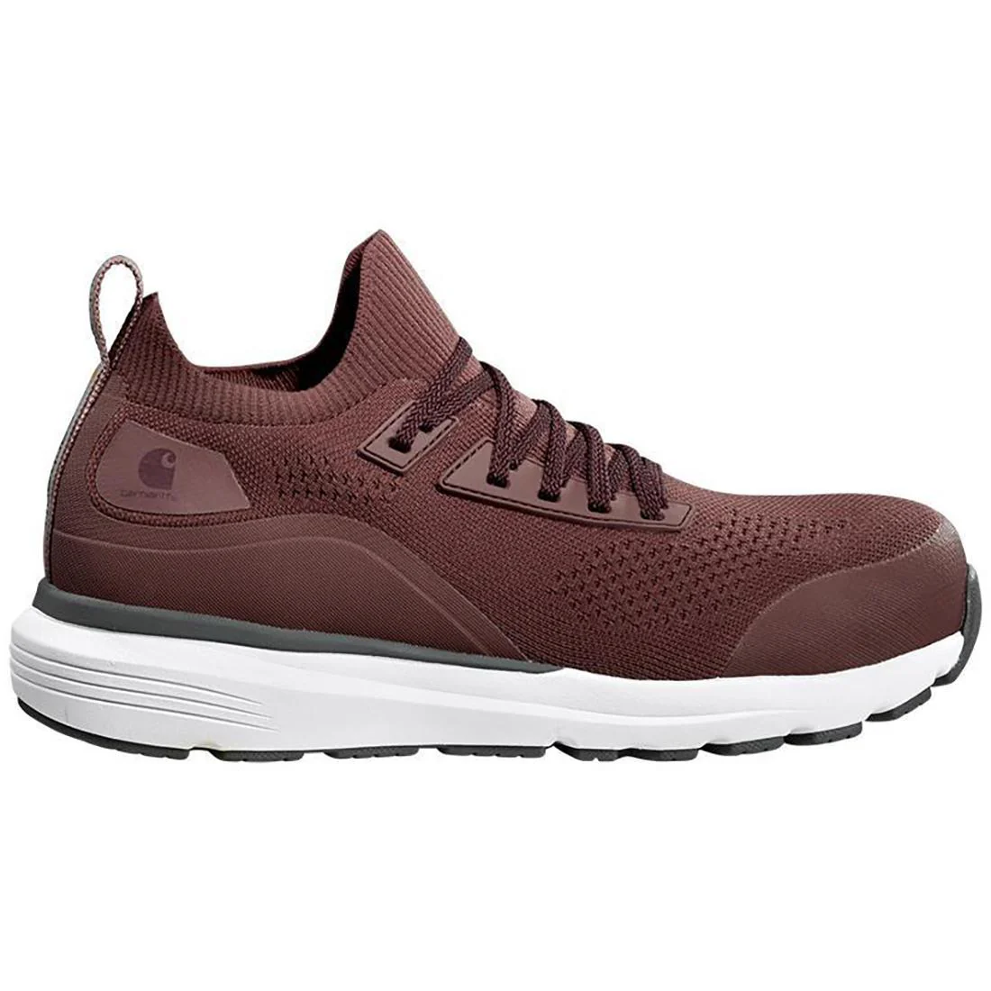 Women's Haslett 3 Inch Nano-Toe ESD Work Shoe Burgundy