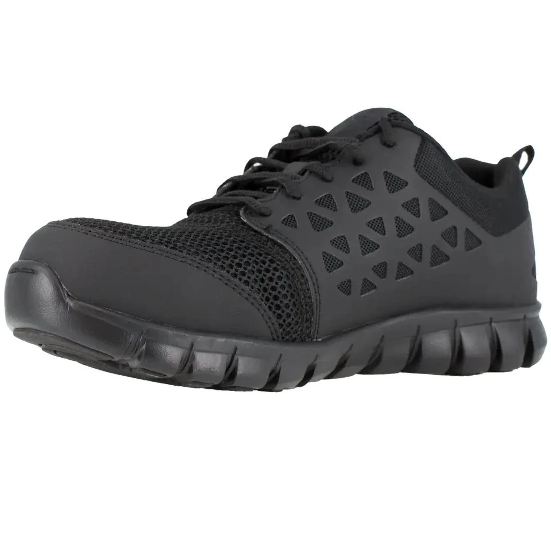 Women's Sublite Cushion SD Composite-Toe  Athletic Work Shoe Black - Image 3