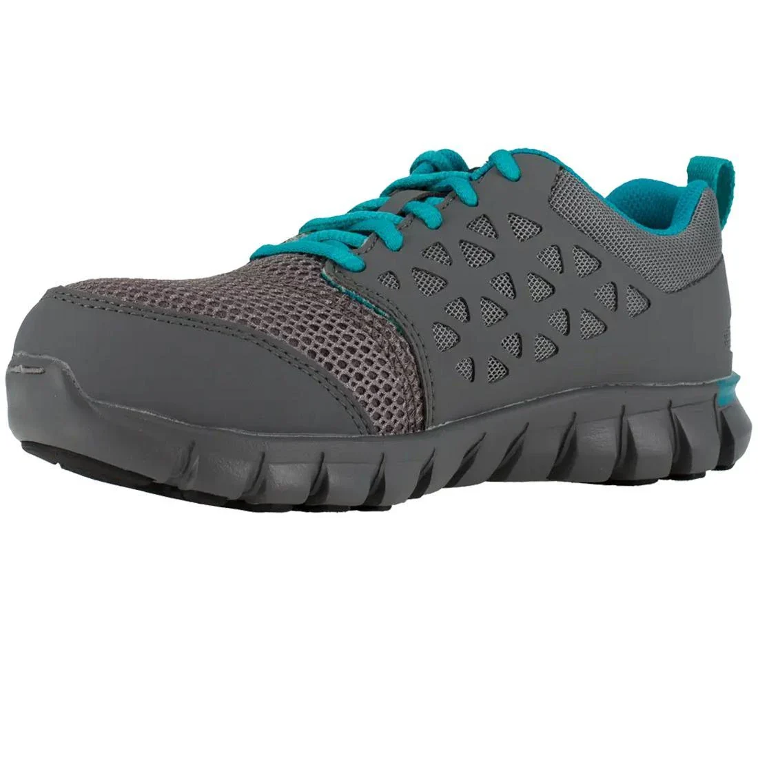 Women's Sublite Cushion Alloy-Toe Athletic Work Shoe Blue - Image 4
