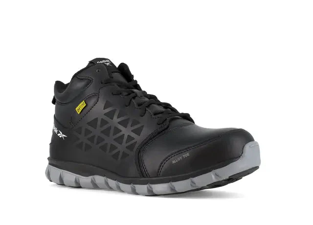 Women's Sublite Cushion Alloy-Toe Metguard Athletic Work Boot Black - Image 4