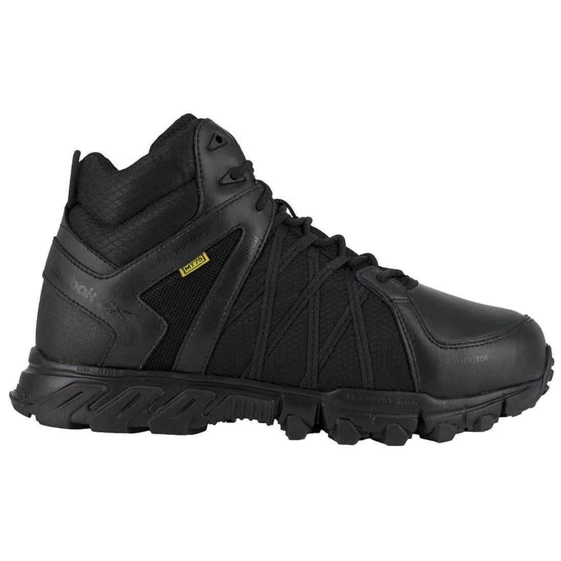 Women's Trailgrip Alloy-Toe Int MetGuard Athletic Hiker Work Boot Black